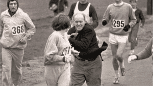 First Lady of Boston Marathon